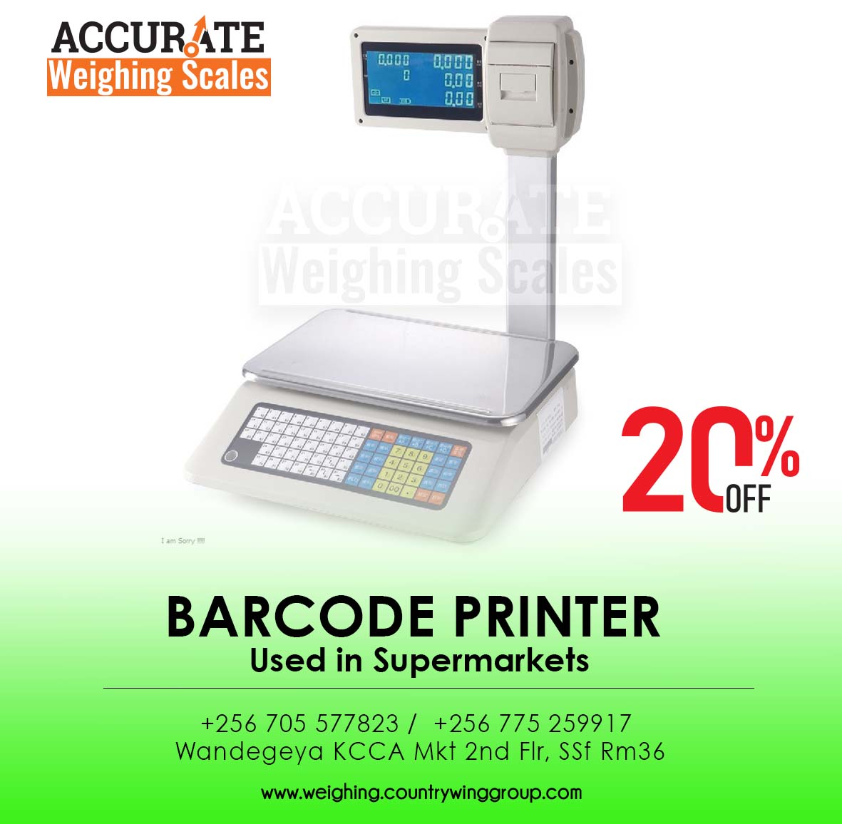 Easy-to-Use Barcode Label Weighing Scale | Accurate Weighing Scales