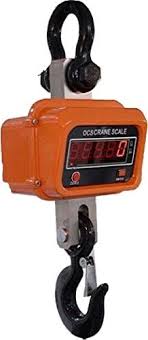 Heavy duty digital crane weighing scale with portable Bluetooth printer