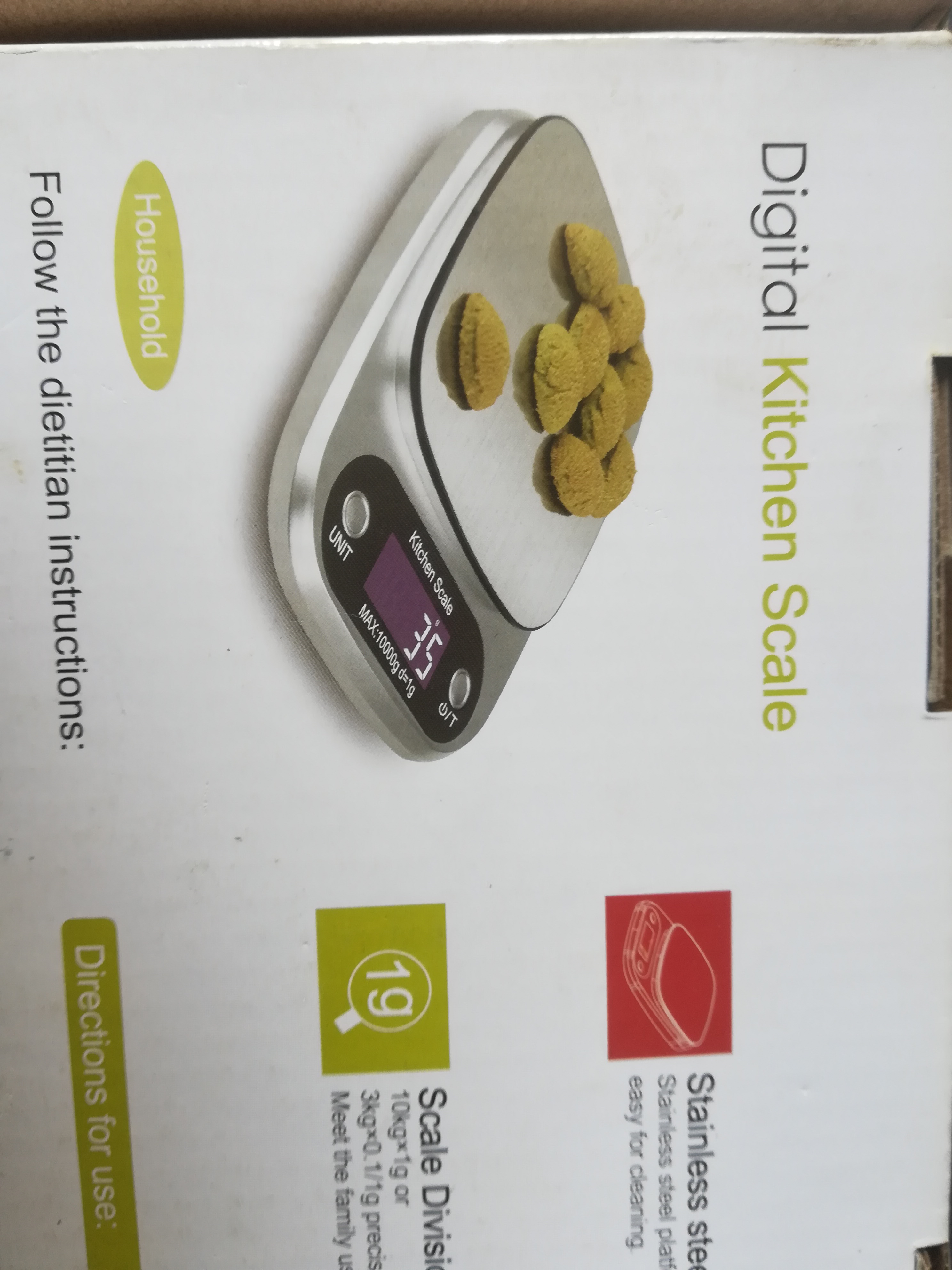Perfect Compact Cooking Kitchen Scales